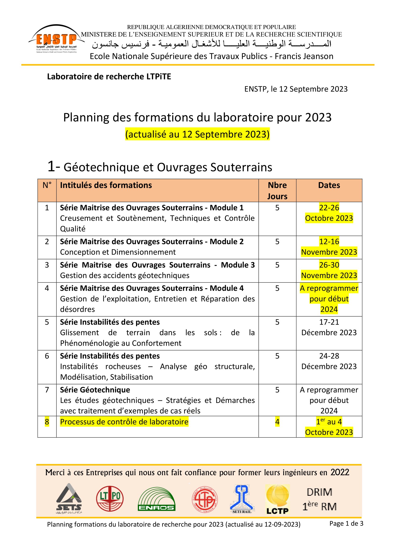 Programme formations labo 2023 actualise 12 9 23 1