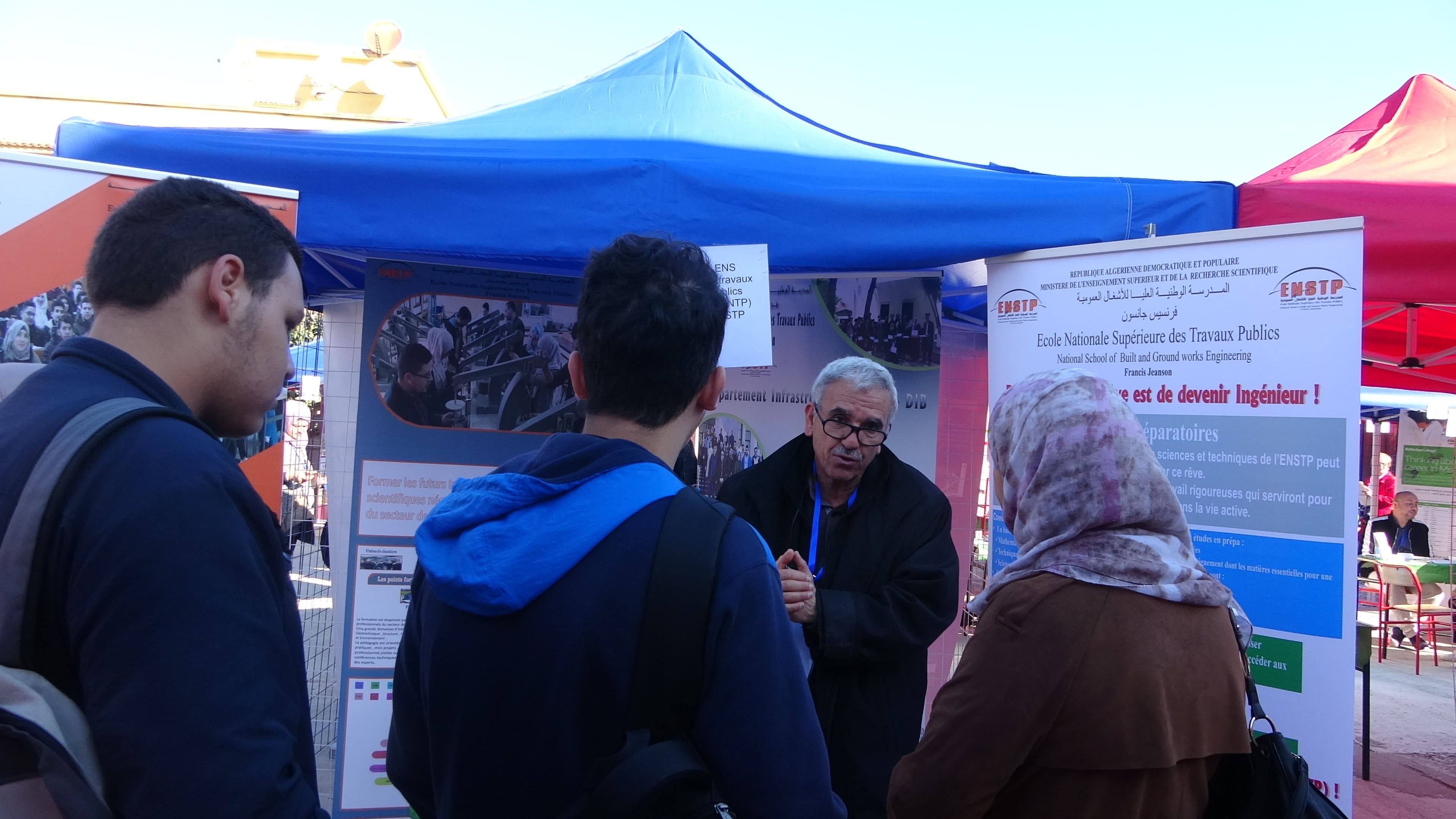 Participation de l'ENSTP au 6ème Forum de l'orientation et des métiers ...